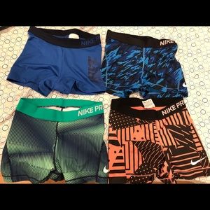 Nike pro shorts